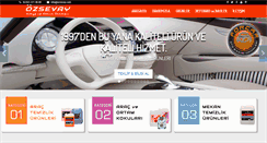 Desktop Screenshot of ozsevay.com